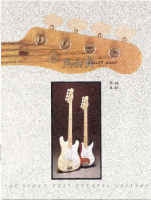 Fender Bullet-B-34-B-30-Basses - Owners Manual